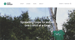Desktop Screenshot of hopehanger.com